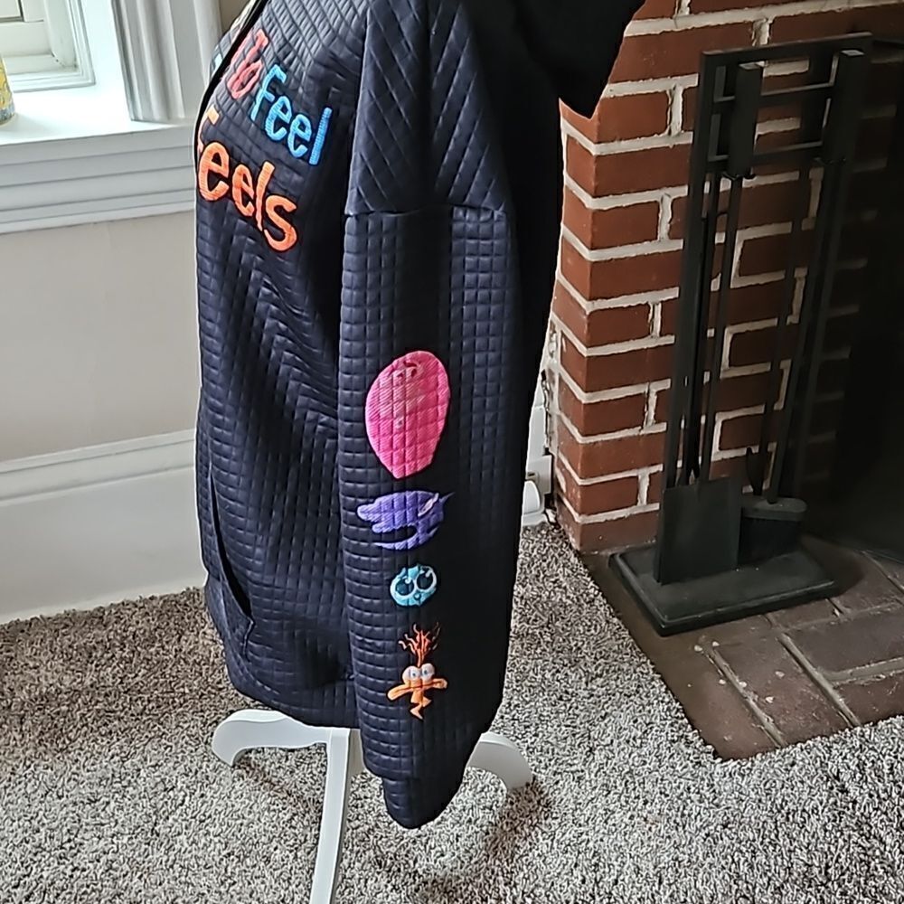 NWOT Mental Health Awareness black hooded sweatshirt. - Picture 4 of 12